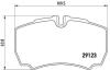 Гальмівні колодки дискові BREMBO PA6 023 (фото 1)