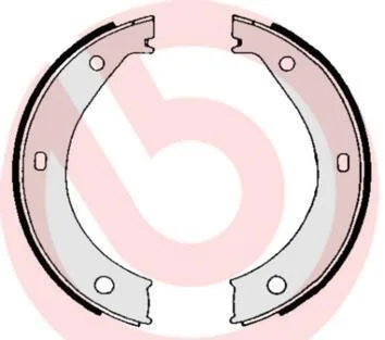 Гальмівні колодки барабанні BREMBO S06 503
