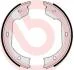 Гальмівні колодки барабанні BREMBO S06 511 (фото 1)