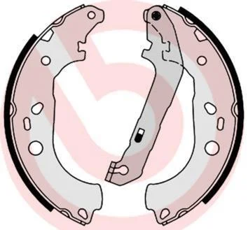 Гальмівні колодки барабанні BREMBO S24 534