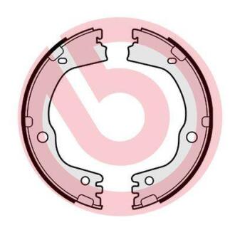 Гальмівні колодки барабанні BREMBO S30 543
