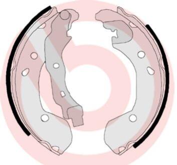 Гальмівні колодки барабанні BREMBO S56 510