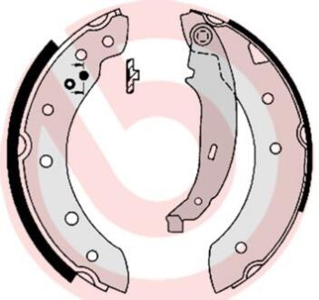 Гальмівні колодки барабанні BREMBO S61 520