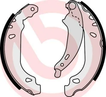 Гальмівні колодки барабанні BREMBO S68 524