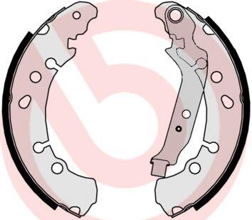 Гальмівні колодки барабанні BREMBO S83 513
