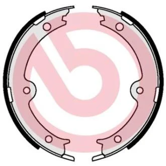 Гальмівні колодки барабанні BREMBO S83 564