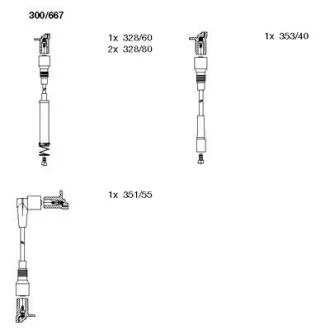 Кабелі BREMI 300/667