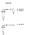 К-кт проводiв SUBARU Forester/Impreza &quot;2,0 &quot;97-05 BREMI 3A00/140 (фото 1)
