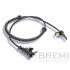 Датчик ABS MITSUBISHI/SMART Colt/Forfour "F "1,1-1,5 "04-12 BREMI 50870 (фото 1)