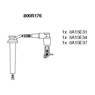 К-кт проводiв FORD Cougar/Mondeo "2,5 "00-07 BREMI 800R176