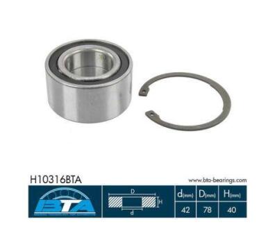 Подшипник ступицы передней CEED/I30/SOUL BTA H10316BTA