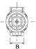 Генератор FORD/PSA Ka/Nemo/Panda/Punto/Strada/Grand Scenic/Musa &quot;1,2-1,9&quot; 99&gt;&gt; CARGO 113718 (фото 3)