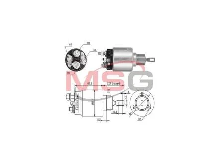 Реле втягуюче CARGO 136036