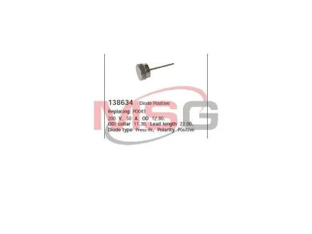 Діод генератора (+) CARGO 138634