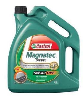 Олива моторна 5W-40 MAGNATEC DIESEL DPF API SN/CF, ACEA C3, GM dexos2, 5л, синт. CASTROL 1502BA