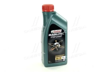 Олива моторна 5W-30 MAGNATEC STOP-START ACEA A3/B4, 1л, синт. CASTROL 15C94C