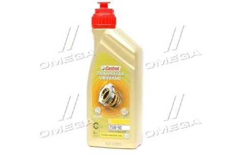 Олива трансміс. 75W-90 TRANSMAX UNIVERSAL LL, GL-4/GL-5, 1л, синт. CASTROL 15DD0D