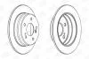 Диск гальмівний задній (кратно 2) MB (W201, W124) CHAMPION 561333CH (фото 1)