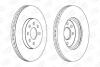 Диск гальмівний передній (кратно 2) Opel Astra H (A04) (04-14), Astra H Classic Hatchback (A04) (09-) CHAMPION 562278CH (фото 1)