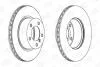 Диск гальмівний передній (кртано 2) BMW 1 (E81,E87), 3 (E90) CHAMPION 562317CH (фото 1)