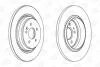 Диск гальмівний задній (кратно 2) MB M-Class (W163) CHAMPION 562323CH (фото 1)