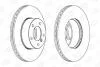 Диск гальмівний передній (кратно 2) Bmw 1 (06-12), 1 (03-13), 3 (04-12), Z4 (09-16) CHAMPION 562342CH (фото 1)
