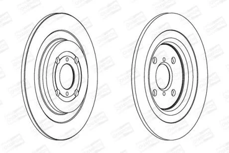 Диск гальмівний CHAMPION 562422CH