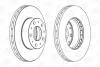 Диск тормозной передний (кртано 2) Citroen Jumper II/ Fiat Ducato (06-) (562468C CHAMPION 562468CH (фото 1)