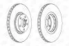 Диск гальмівний передній Bmw X5 (E70) (06-13), X5 (F15, F85) (13-18), X6 (E71, E72) (07-14) (562520CH-1) CHAMPION 562520CH1 (фото 1)