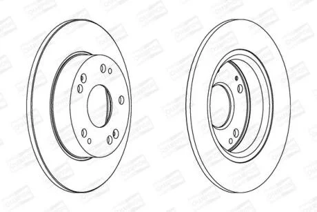 Диск гальмівний CHAMPION 562544CH