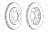 Диск тормозной передний (кртано 2) Mitsubishi Pajero (II,III,IV), Pajero Sport I CHAMPION 562572CH (фото 1)
