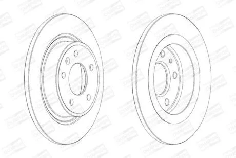 Диск гальмівний CHAMPION 562640CH
