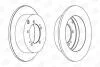Диск гальмівний задній (кратно 2) Mitsubishi Lancer IX, Outlander (I,II), Pajero Sport I CHAMPION 562781CH (фото 1)