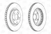 Диск гальмівний CHAMPION 562807CH (фото 1)