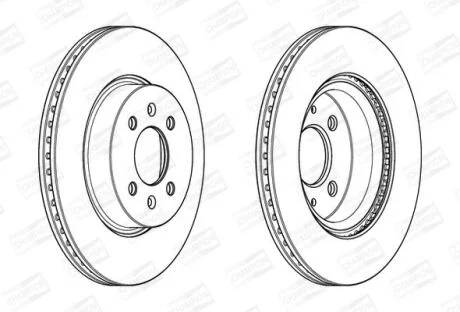 Диск гальмівний CHAMPION 562944CH