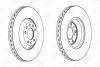 Диск гальмівний CHAMPION 563031CH-1 (фото 1)