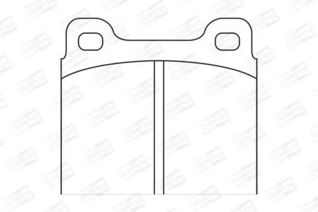 Колодки гальмівні дискові CHAMPION 571279CH