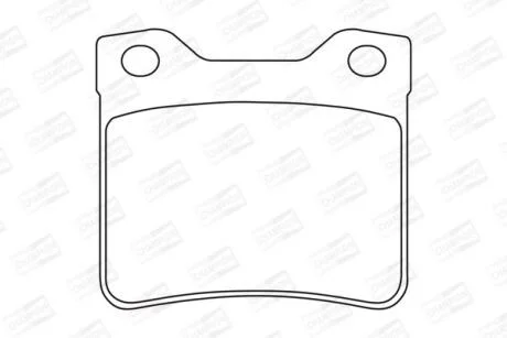 Колодки гальмівні дискові CHAMPION 571899CH