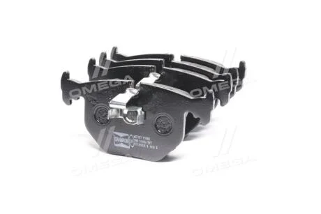 Колодки тормозные дисковые задние BMW 3 (E46), X5 (E53)/ Skoda Fabia I, Octavia CHAMPION 571918CH