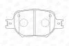 Колодки гальмівні дискові передні TOYOTA CALDINA Estate (_T24_) 02-07, CELICA Coupe (_T23_) 99-06 CHAMPION 572517CH (фото 1)