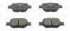 Колодки гальмівні дискові передні TOYOTA CALDINA Estate (_T24_) 02-07, CELICA Coupe (_T23_) 99-06 CHAMPION 572517CH (фото 2)