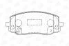 Колодки тормозные дисковые передние Hyundai i10 I/ Kia Picanto I CHAMPION 572526CH (фото 1)