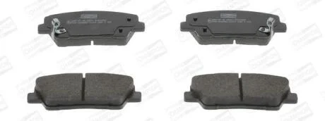 Колодки гальмівні дискові CHAMPION 572639CH