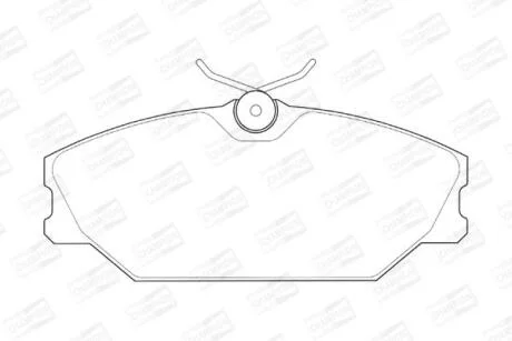 Колодки гальмівні дискові CHAMPION 573008CH