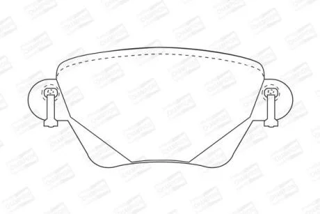 Колодки гальмівні дискові CHAMPION 573012CH