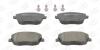 Колодки тормозные дисковые передние Skoda Fabia (I,II)/ VW Polo IV CH CHAMPION 573101CH (фото 2)
