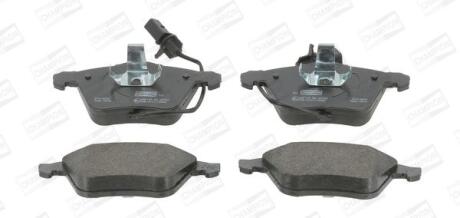 Колодки тормозные дисковые передние (с датчиками) Audi A6 (C5) CHAMPI CHAMPION 573145CH