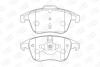 Колодки тормозные дисковые передние Citroen C4 Picasso (07-13), C4 II/ Peugeot 5 CHAMPION 573193CH (фото 1)