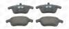 Колодки тормозные дисковые передние Citroen C4 Picasso (07-13), C4 II/ Peugeot 5 CHAMPION 573193CH (фото 2)