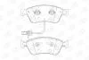 Колодки гальмівні дискові передні (з датчиками) Audi A6 (C6), A8 (D2,D3) CHAMPION 573207CH (фото 1)